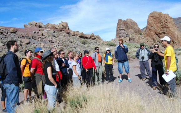 S.H.I.F.T 10.10.10 Group at Teide, Tenerife